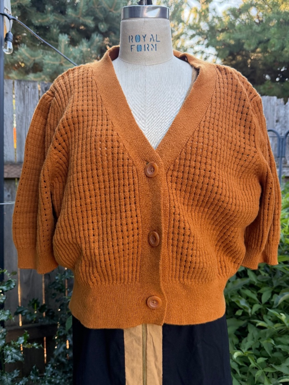 A New Day  Button-Front Cardigan